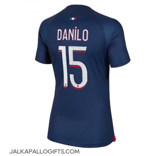 Paris Saint-Germain Danilo Pereira #15 Kotipaita Naiset 2023-24 Lyhythihainen